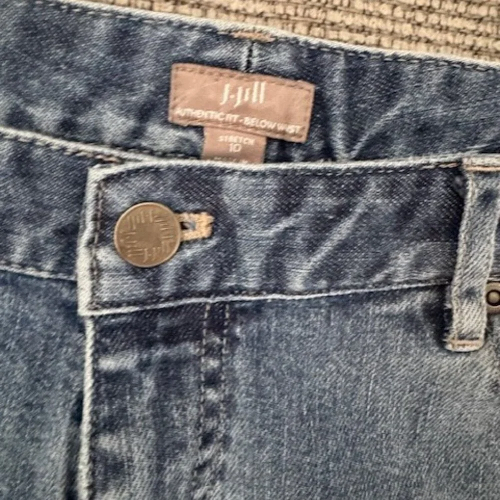 J. Jill authentic fit below waist stretch, size 10 - Picture 4 of 4